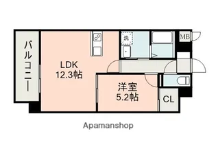 PUPPY’S菊陽【5階】の間取り