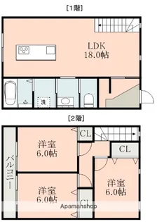 CASA【1階】の間取り