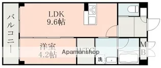 フラワーラブⅡ【3階】の間取り