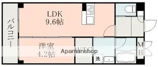 フラワーラブⅡ【1階】の間取り