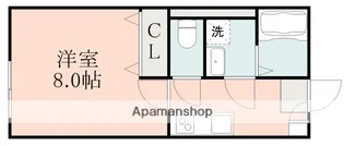 グローリー菊陽【2階】の間取り