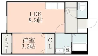 EMOOR光の森 A【2階】の間取り