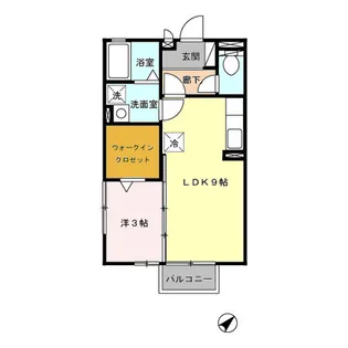 エスポワール東山【2階】の間取り