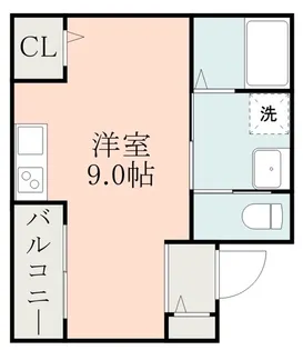 ラヴィ八景水谷【1階】の間取り