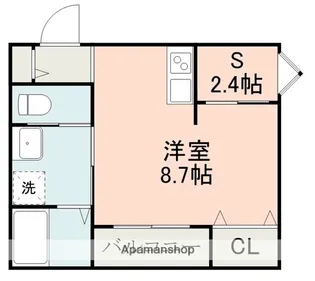ラヴィ八景水谷【2階】の間取り