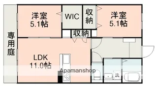 (セキスイ)RIZELL B【1階】の間取り