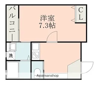 サイエンス吉富【2階】の間取り