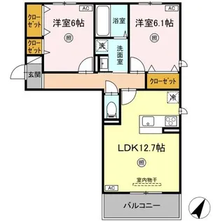 スペチアーレ・セレーナ【3階】の間取り