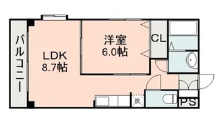 アグリースペース【3階】の間取り
