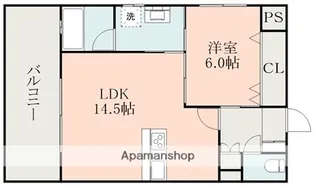 VARI KIKUYOU【6階】の間取り