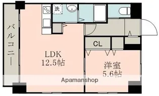 テクノマンション大津【2階】の間取り