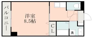 クイーンズタワーソレイユ【5階】の間取り