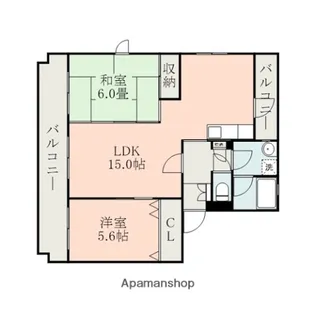 アニバーサリー50【3階】の間取り