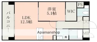 アマランツ菊陽【3階】の間取り