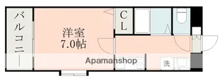 LUCE長嶺南【2階】の間取り