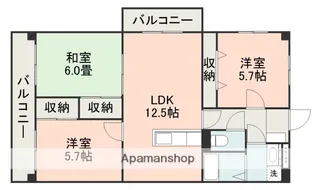 ショーンマンション【4階】の間取り