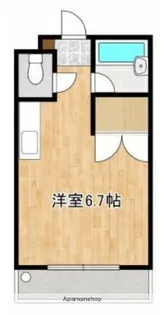 アンプルール新屋敷【3階】の間取り