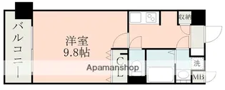 ISM水前寺【5階】の間取り
