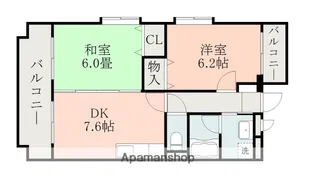 プレミール25【2階】の間取り