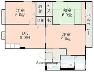 ベル・コート【2階】の間取り
