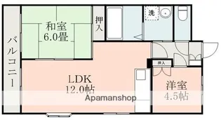 アーバンコンフォート【2階】の間取り