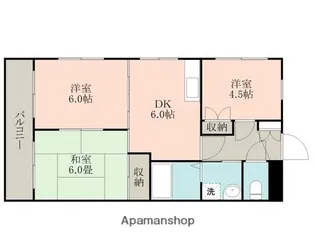 アーバンコンフォート【1階】の間取り