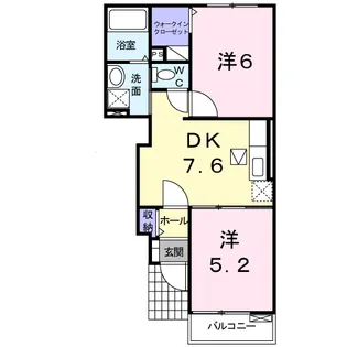 サニー【1階】の間取り