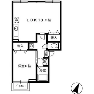 ヴェルドミール【2階】の間取り
