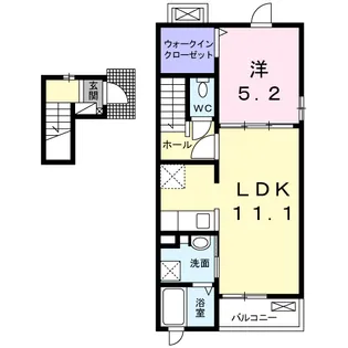 ネオ弐番館【2階】の間取り