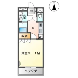 MAISONCOMFORCE【1階】の間取り