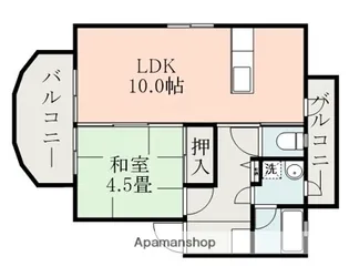 アニバーサリー25【2階】の間取り