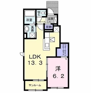 グラン・レジデンス【1階】の間取り