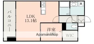 クロノス40新町Ⅲ【2階】の間取り