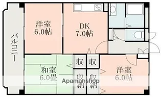 グランディール21【2階】の間取り