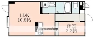 MAJOR光の森駅前【1階】の間取り