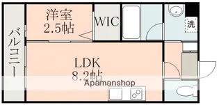 ラ シック大津グランドヒルズNORTH【2階】の間取り
