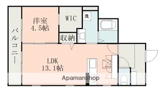エトワールルージュ A【1階】の間取り
