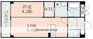 フラワーラブⅡ【1階】の間取り