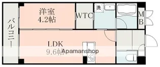 フラワーラブⅡ【1階】の間取り