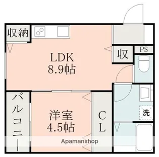 オルテンシア大津【2階】の間取り