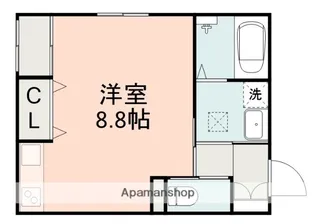 ラ・ポルテ光の森Ⅱ【1階】の間取り