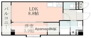 フォーエス武蔵ヶ丘北NORTH【5階】の間取り