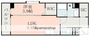 フォーエス武蔵ヶ丘北NORTH【5階】の間取り