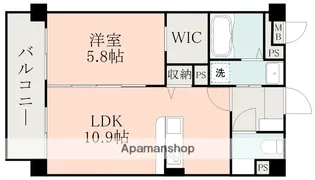 アルテミス泗水【2階】の間取り