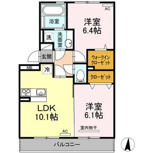 アーブルヒルズ【3階】の間取り