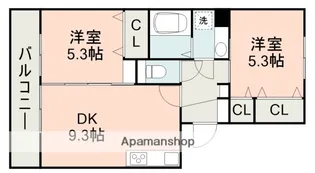 ネクストヴィラA棟【3階】の間取り