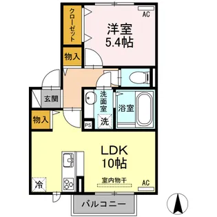 アルムの森【2階】の間取り