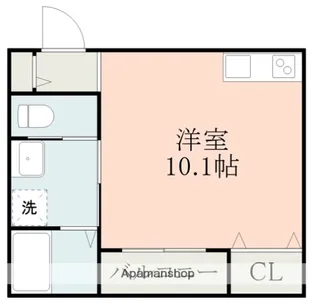 ラヴィ八景水谷【2階】の間取り