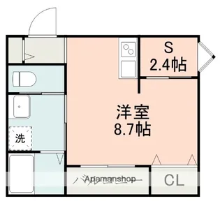 ラヴィ八景水谷【2階】の間取り