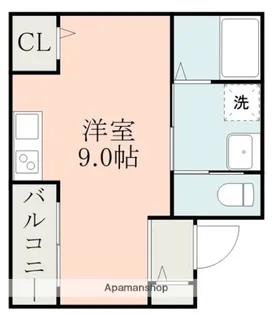 ラヴィ八景水谷【2階】の間取り